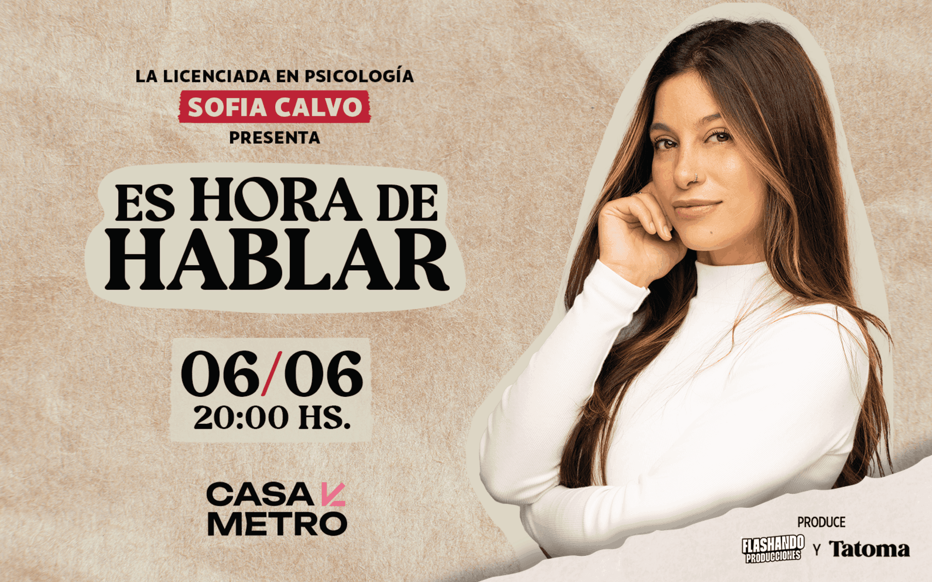 Imagen de Sofía Calvo – Es hora de hablar