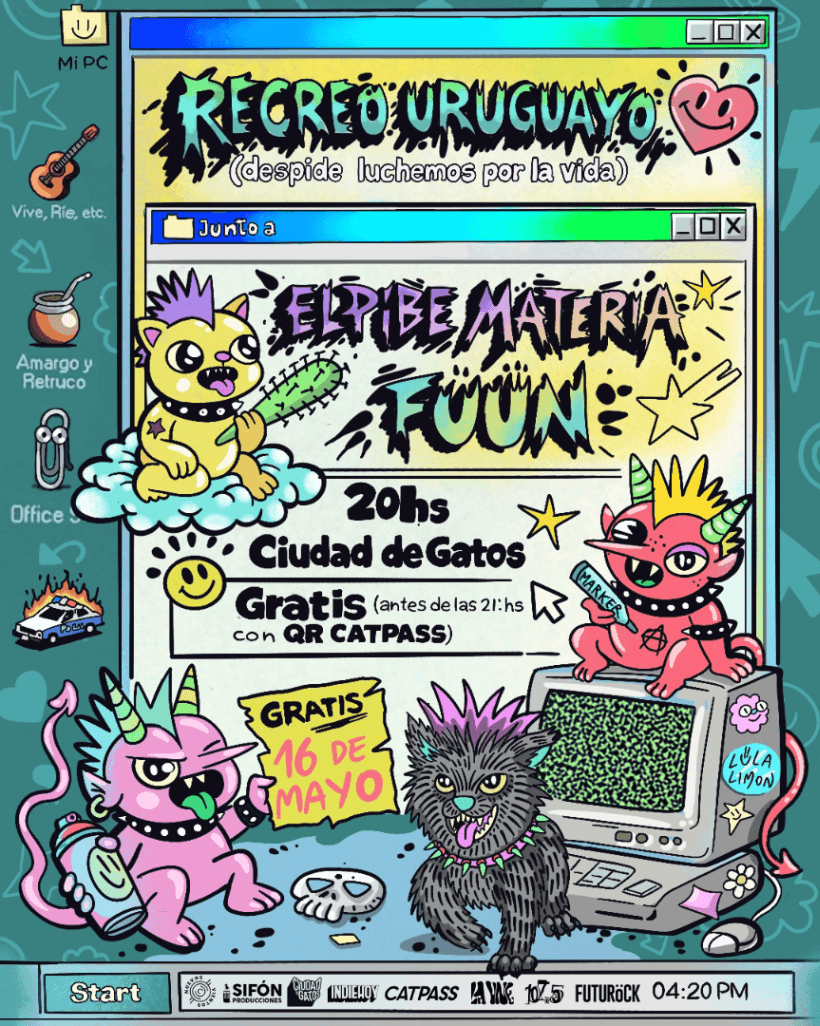 Imagen de Recreo Uruguayo + El Pibe Materia + Fuun